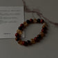 Confidence-enhancing 8MM crystal bracelet with natural healing properties