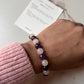 Love Your Self 8MM crystal bracelet with natural healing properties