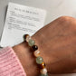 Wealth-promoting 8MM crystal bracelet with natural healing properties