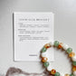 Intention- Good Luck 8MM natural crystal bracelet for positive energy
