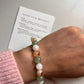 8MM natural crystal bracelet designed to bring good luck