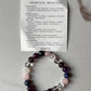 8MM natural crystal bracelet designed to alleviate migraines