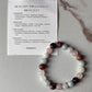 Intention- Healthy Pregnancy 8MM natural crystal bracelet for expectant mothers