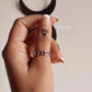 925 sterling silver moon phases design ring for couples
