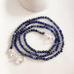 Lapis Lazuli 2mm natural crystal necklace