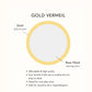 Gold Vermeil Textured Band Ring for Stacking
