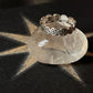 Om/Aum Circle of Life 925 Silver Ring - Intricate Spiritual Engraving