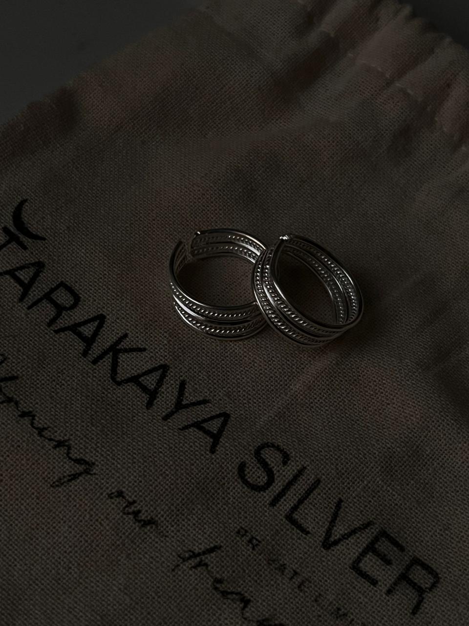 Handcrafted 6 wire toe ring in 925 sterling silver
