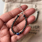 Evil Eye & Black Bead Kids Adjustable Nazariya 925 Silver Bracelet