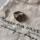 Om Aum Trishul 925 Silver Ring with Vintage Detailing
