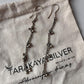 Antique Ghungroo 925 Silver Earrings with Traditional Charm
