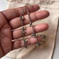 925 Silver Antique Ghungroo Earrings with Elegant Detailing