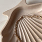 925 Silver Anklet with Basra Freshwater Pearls