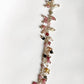 Handmade Silver Bracelet with Multi Tourmaline Stones for Women