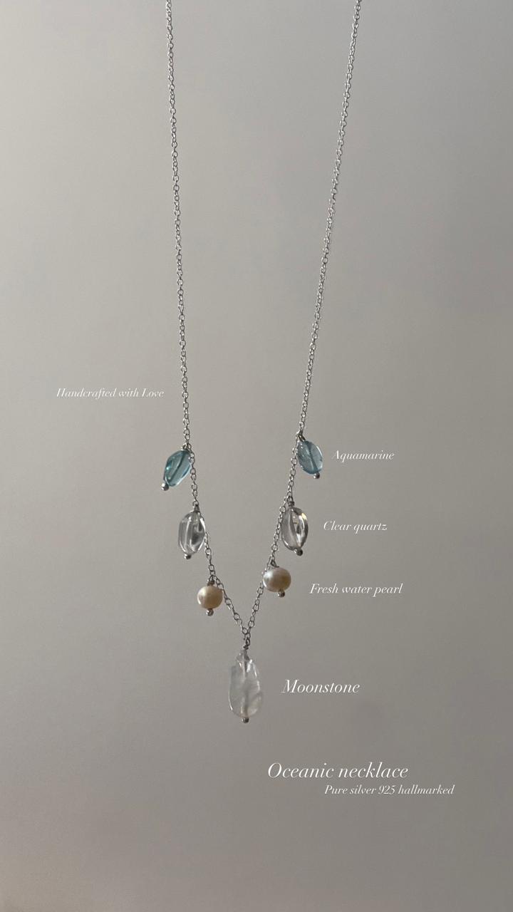 Oceanic Handcrafted 925 Silver Necklace