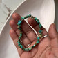 Turquoise Stone Bracelet with Natural Crystal Chips