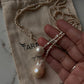 Elegant Basra pearl knot necklace with timeless design