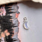 Moonstone Charm with Moon Symbolism