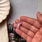 Rainbow Moonstone Crystal Moon Charm