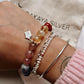 Elegant Sterling Silver Bracelet with House Charm and 'I Deserve It All' Engraving