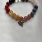 Sterling Silver Bracelet with Hathi Elephant Charm and 'I Deserve It All' Engraving