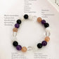 Healing 8mm Crystal Bracelet for Empaths and Emotional Balance