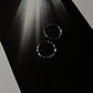 925 Silver Hoop Earrings with Italian Twist