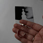 925 Silver Chunky Rectangular Italian Hoop Earrings