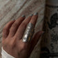 Imported bohemian adjustable full finger ring in 925 silver  