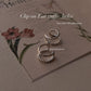 Clip-On Helix Silver Ear Cuff for Unique Ear Piercing