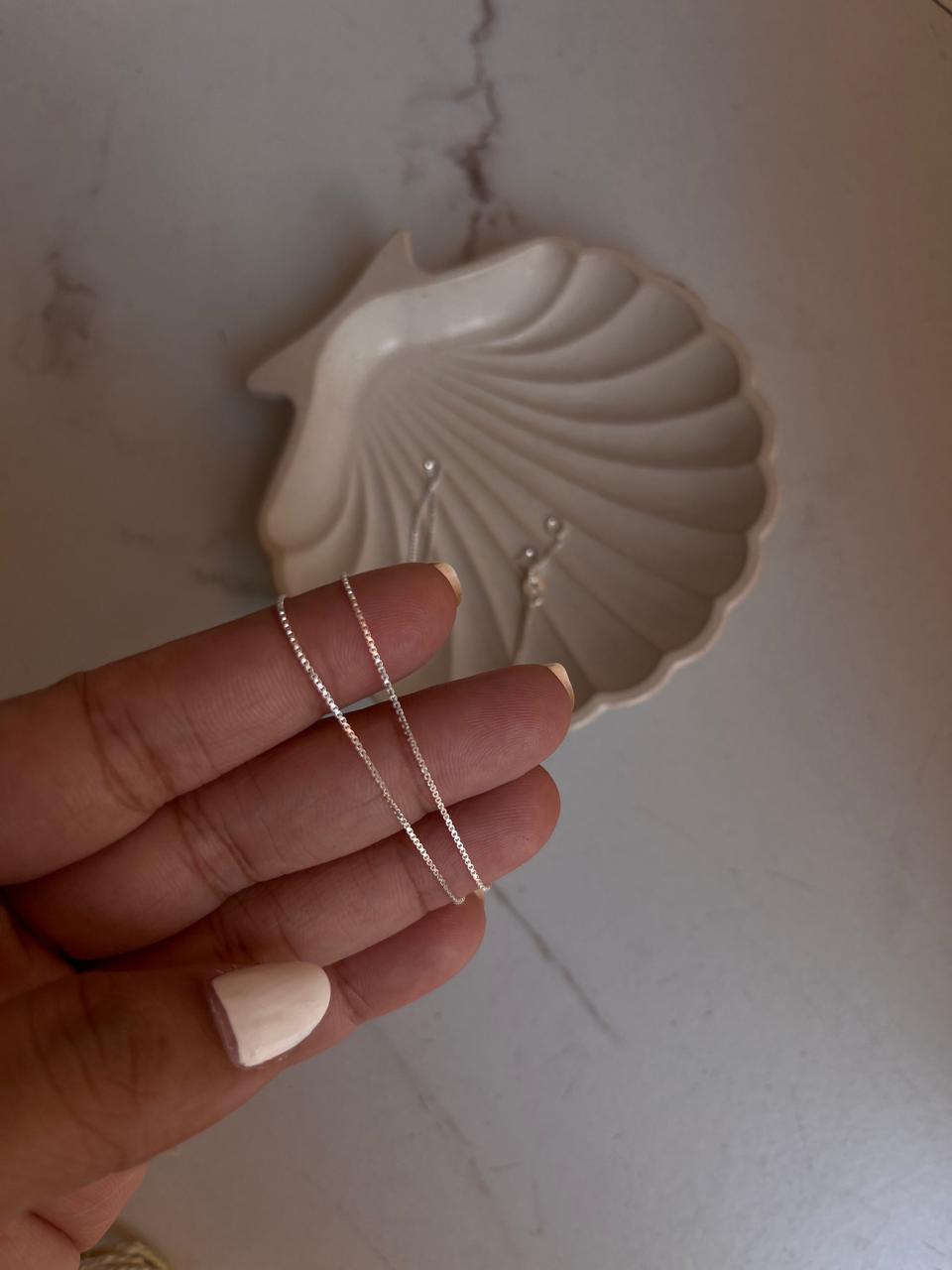 Dainty Box 925 Sterling Silver Chain