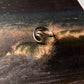 Boho beach wave handcrafted silver ring  