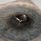 Silver chevron ring perfect for stacking sets 