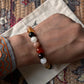 Crystal therapy bracelet for PCOS and reproductive health