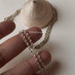 Heavy-duty 925 silver cable chain necklace