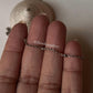 Medium dot 925 sterling silver cable chain necklace