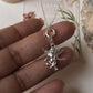 Cherub angel 925 sterling silver pendant charm  