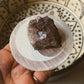 Yin Yang selenite plate for crystal and chakra cleansing