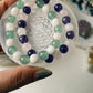 Handcrafted selenite plate with Shree Yantra for spiritual use