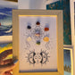 Seven Chakra Decor Frame with vibrant colors