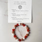 Heal My Sacral Chakra (Svadhisthana) 8mm Natural Crystal Bracelet