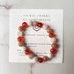 Heal My Sacral Chakra (Svadhisthana) 8mm Natural Crystal Bracelet