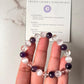 Heal My Crown Chakra (Sahasrara) 8mm Natural Crystal Bracelet