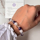 Heal My Crown Chakra (Sahasrara) 8mm Natural Crystal Bracelet