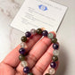 Heal My Third Eye Chakra (Ajna) 8mm Natural Crystal Bracelet