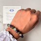 Heal My Third Eye Chakra (Ajna) 8mm Natural Crystal Bracelet
