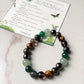 I Am Like Earth Element - Personal &Financial Growth 8mm Natural Crystal Bracelet