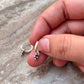 Small Tribal Rawa Charms 925 Sterling Silver Hoops