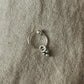 Tribal Rawa Charm 925 Sterling Silver Pierced Nose Ring