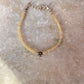 Natural Ethiopian Opal with Floral Charm Handcrafted 925 Sterling Silver Bracelet